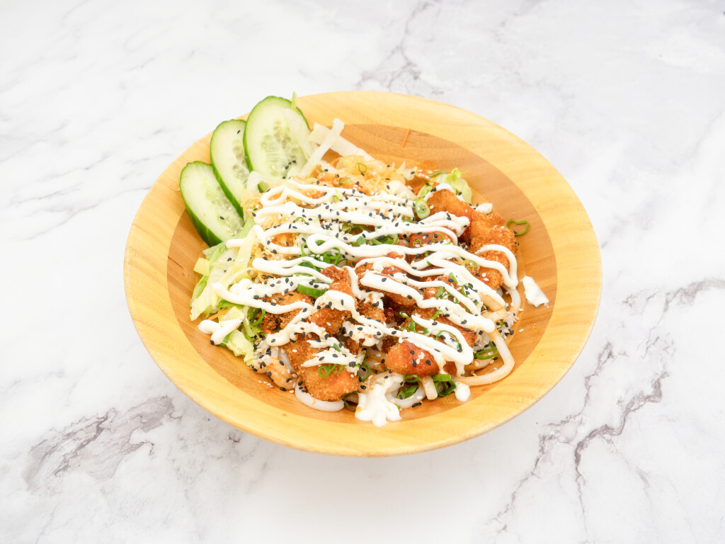 crispy chicken rice